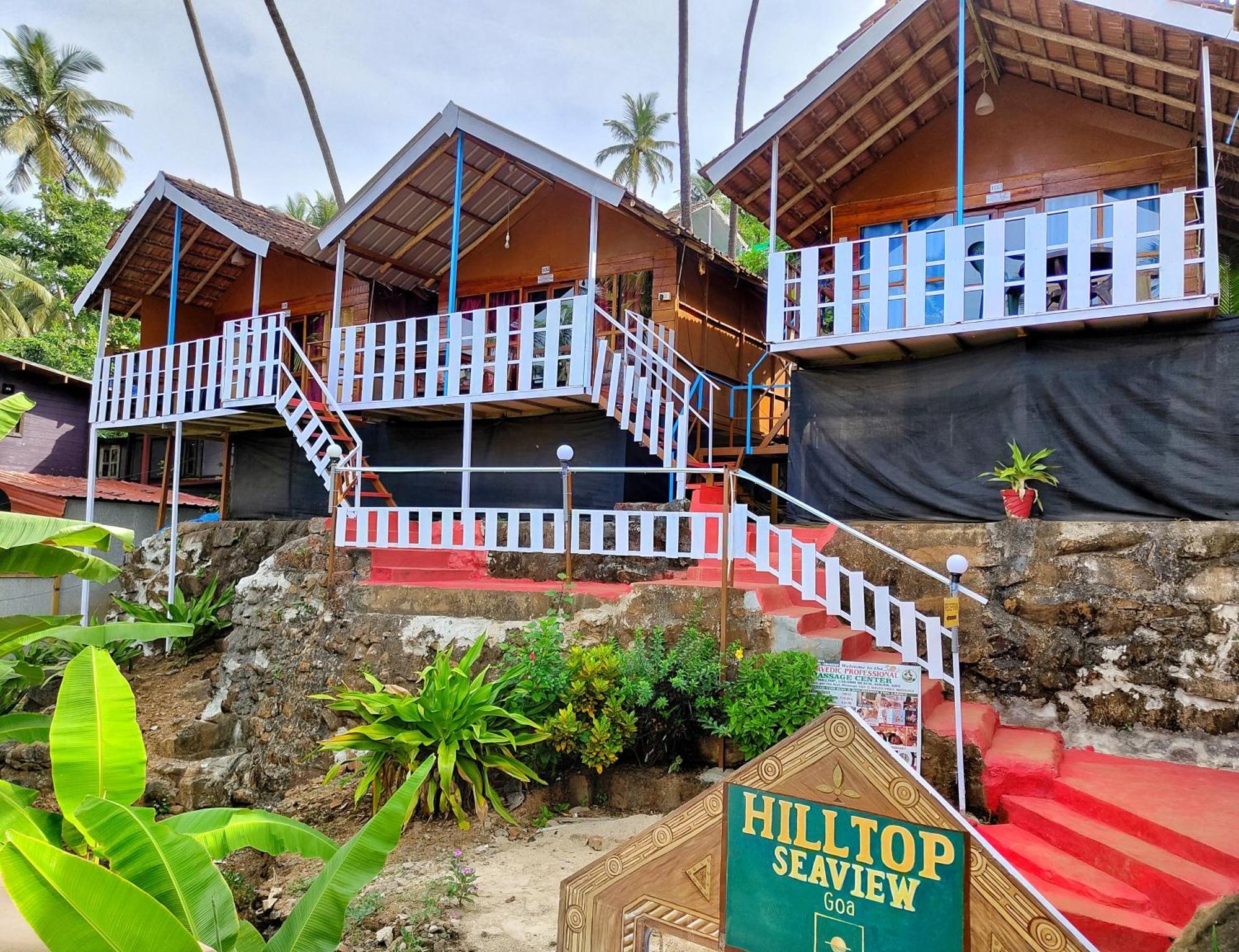 Hilltop Seaview Palolem Goa Hotell Exteriör bild