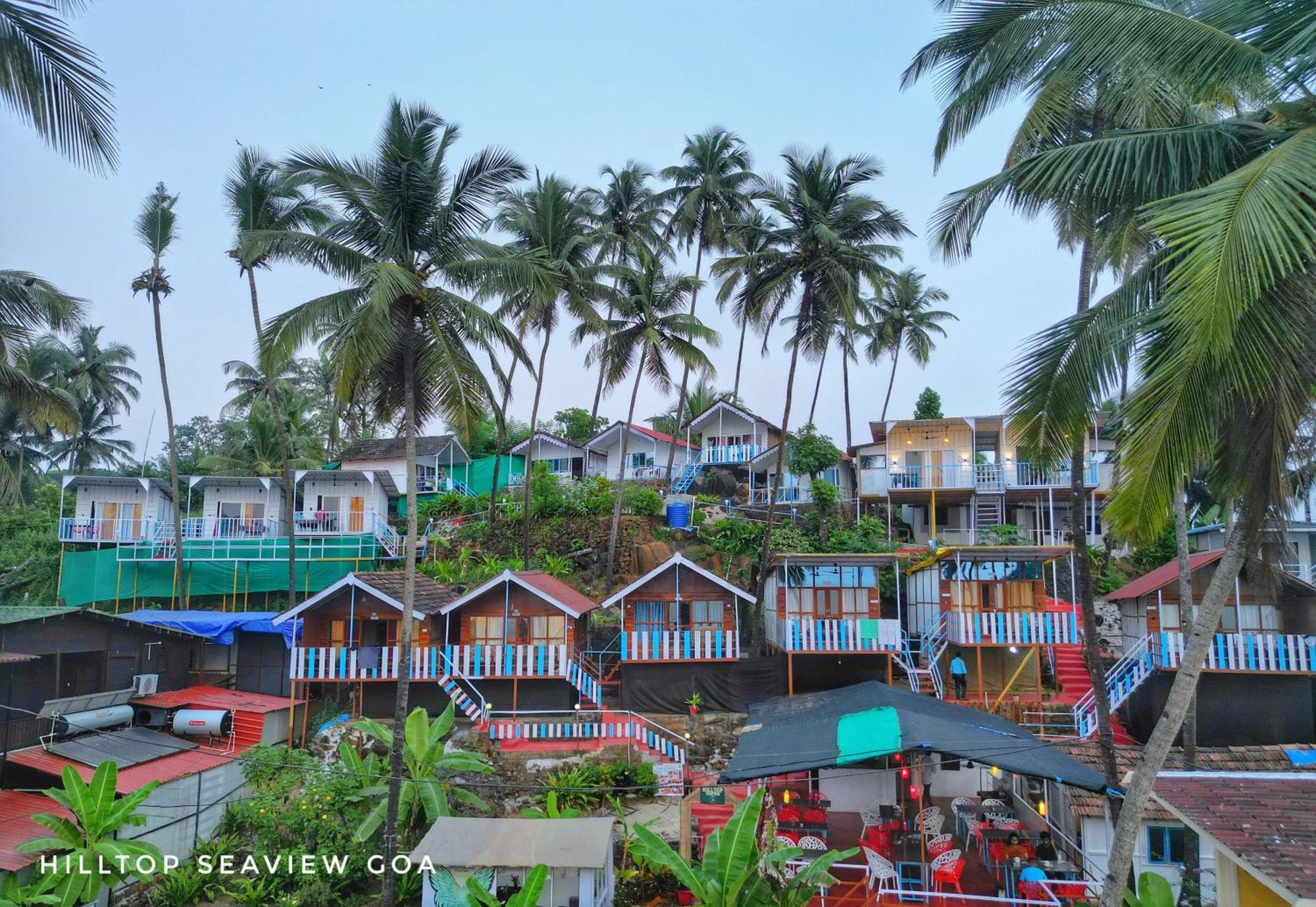 Hilltop Seaview Palolem Goa Hotell Exteriör bild