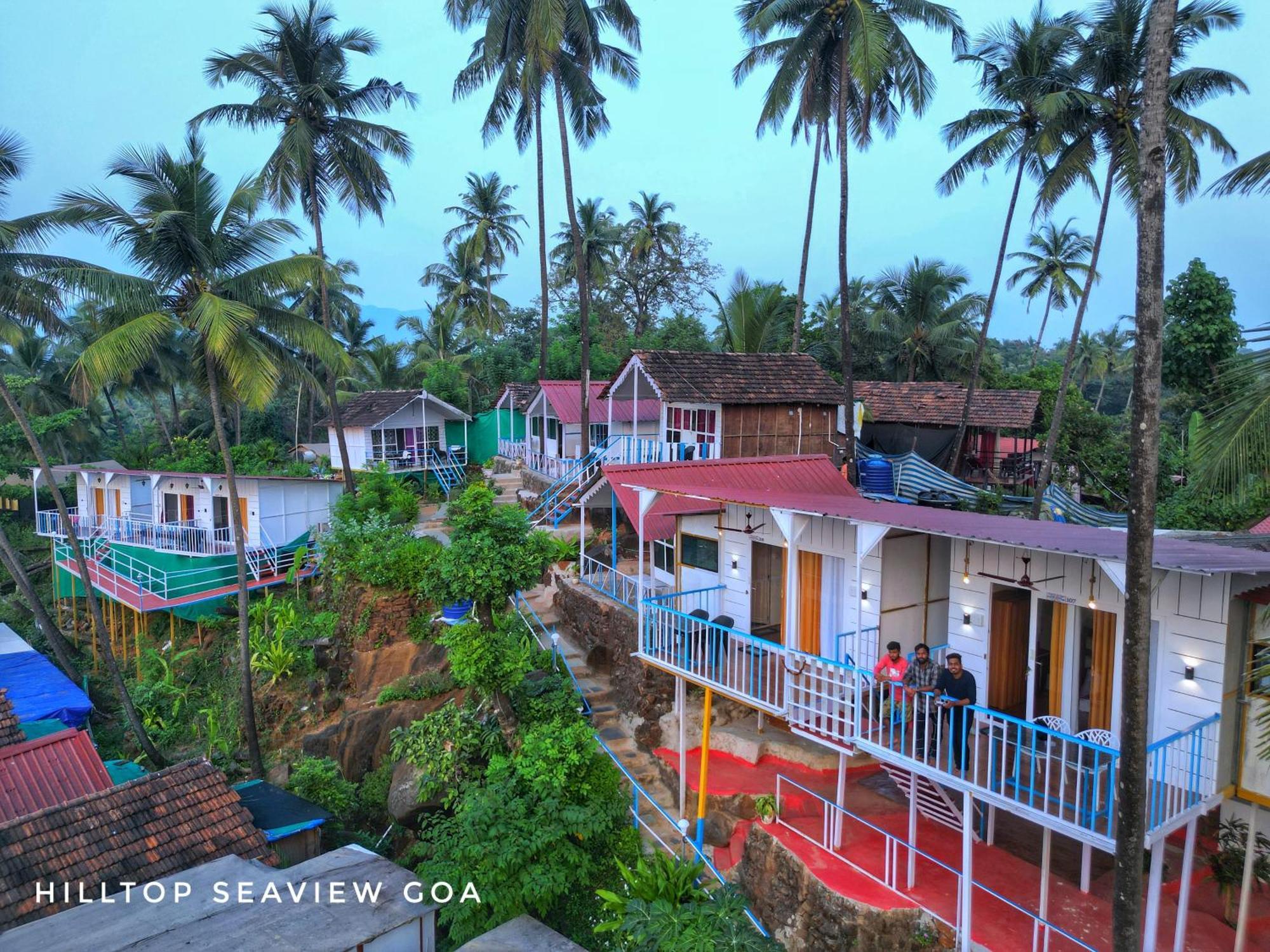 Hilltop Seaview Palolem Goa Hotell Exteriör bild