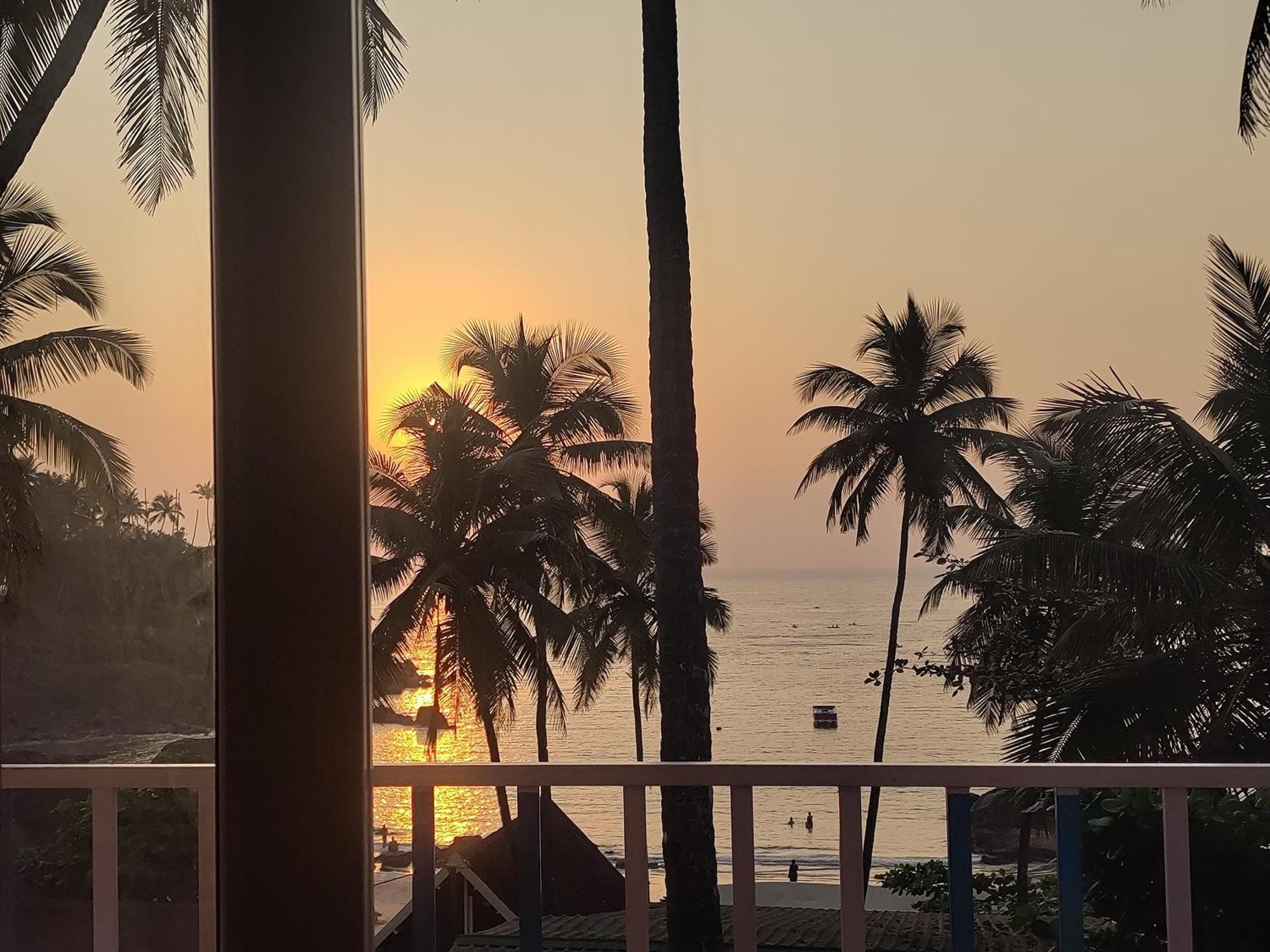 Hilltop Seaview Palolem Goa Hotell Exteriör bild