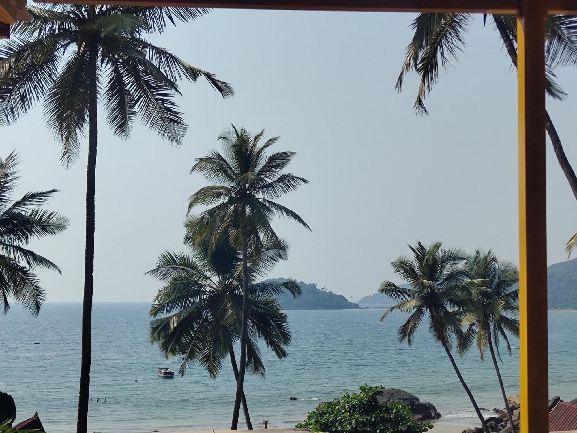 Hilltop Seaview Palolem Goa Hotell Exteriör bild