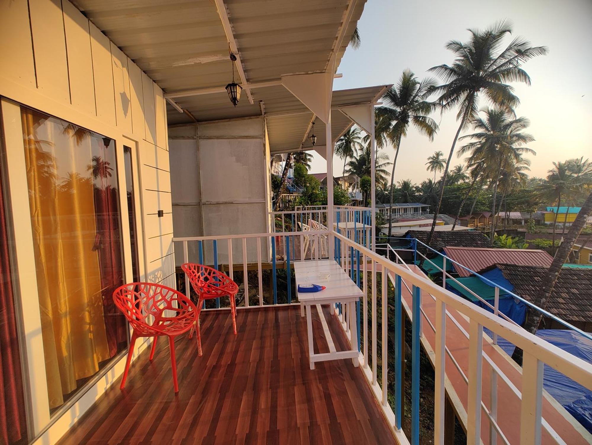 Hilltop Seaview Palolem Goa Hotell Exteriör bild