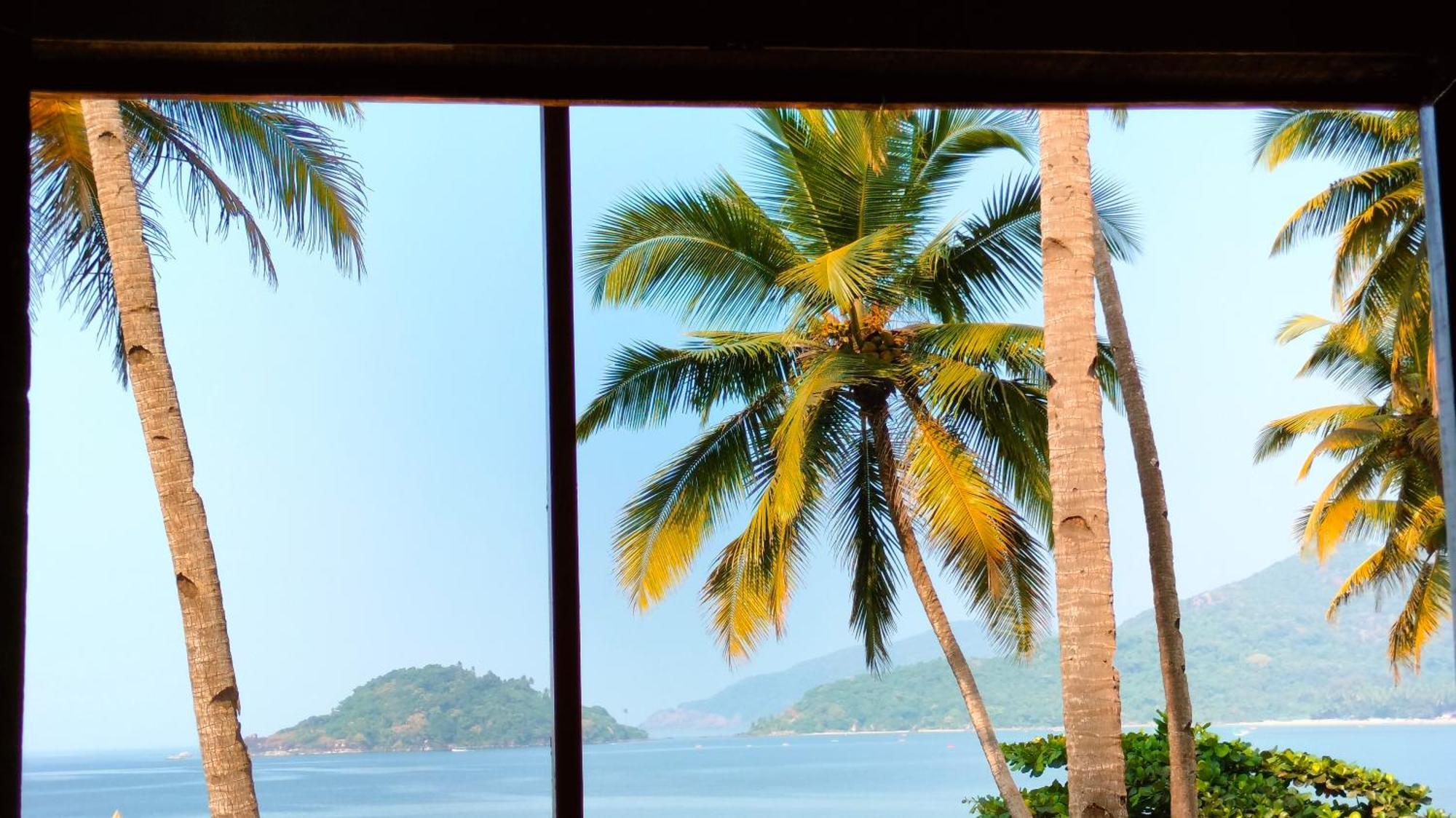 Hilltop Seaview Palolem Goa Hotell Rum bild