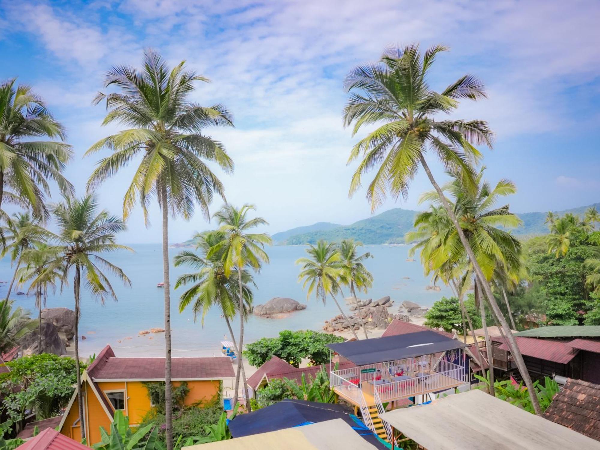 Hilltop Seaview Palolem Goa Hotell Exteriör bild