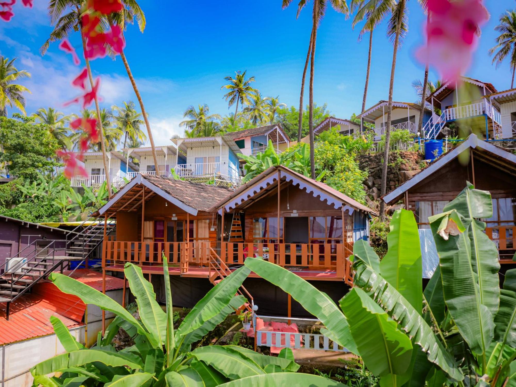 Hilltop Seaview Palolem Goa Hotell Exteriör bild