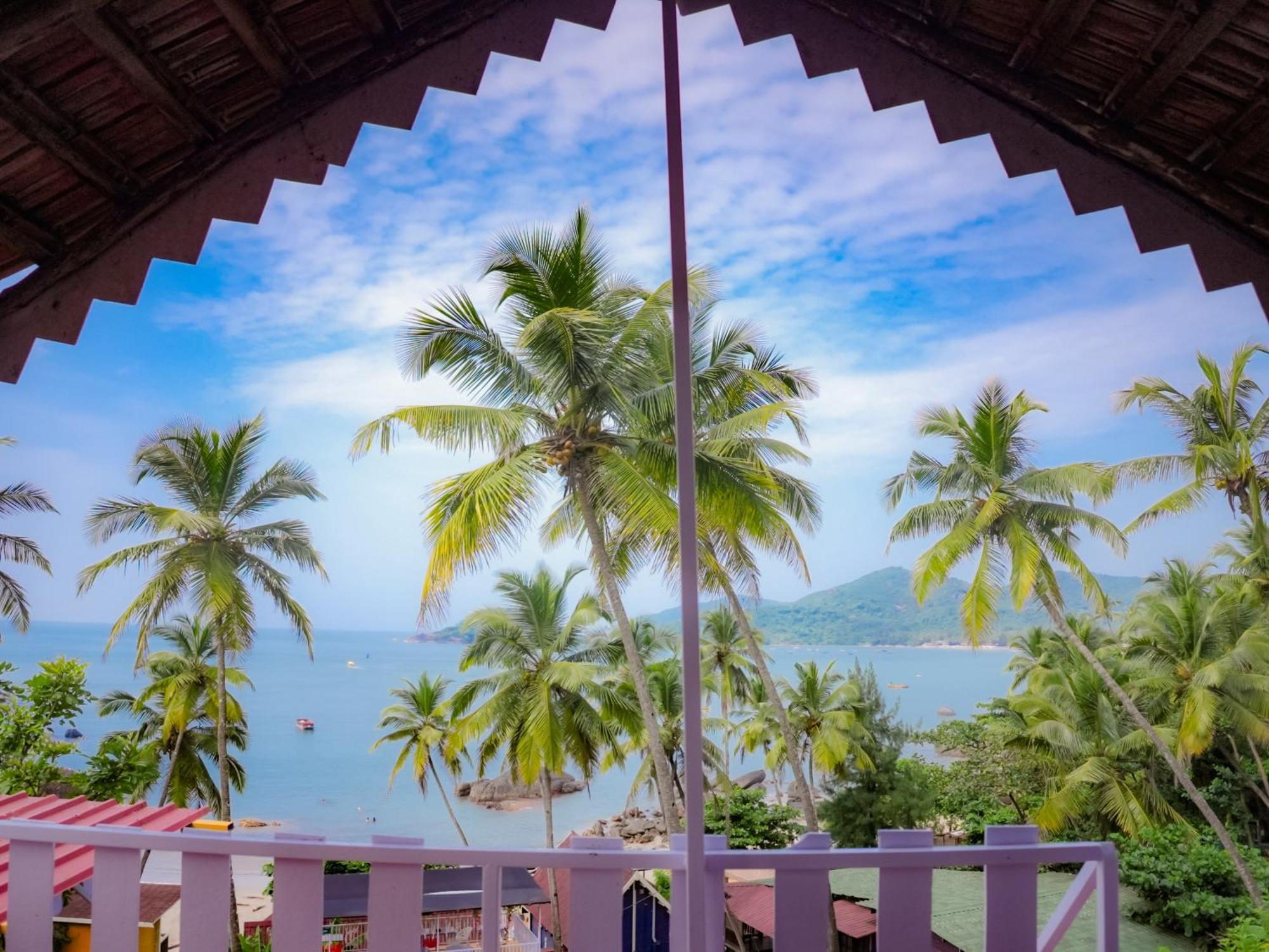 Hilltop Seaview Palolem Goa Hotell Exteriör bild