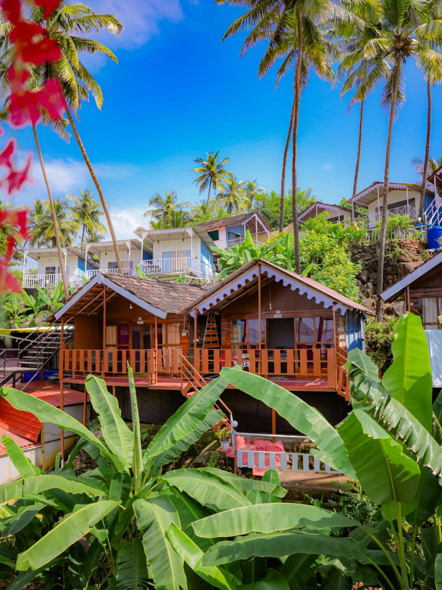 Hilltop Seaview Palolem Goa Hotell Exteriör bild